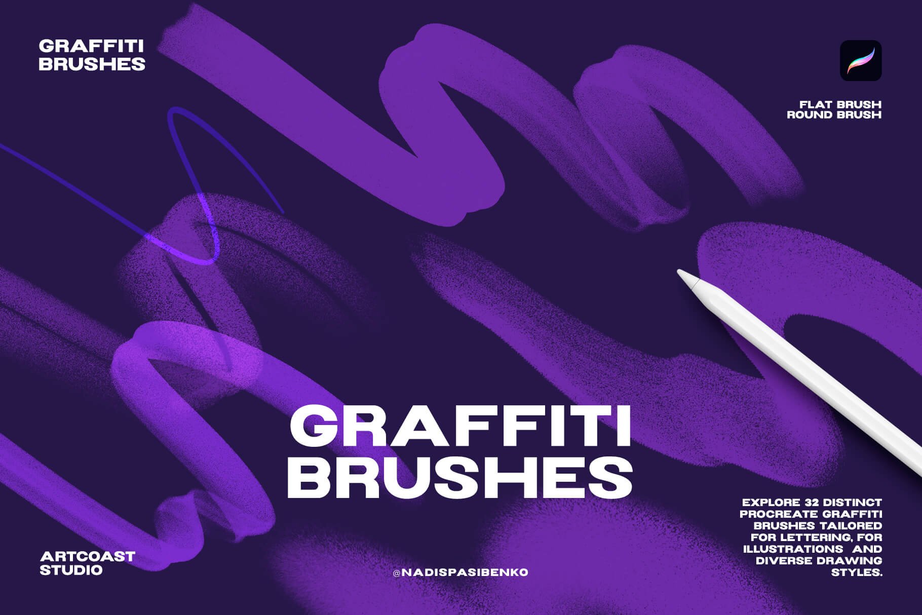 Graffiti | Brushes for Procreate
