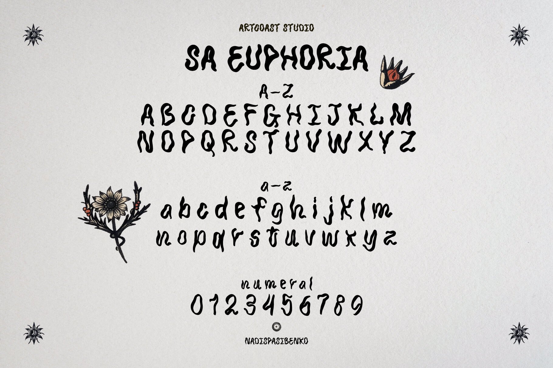 Euphoria Esoteric | Handwritten Font