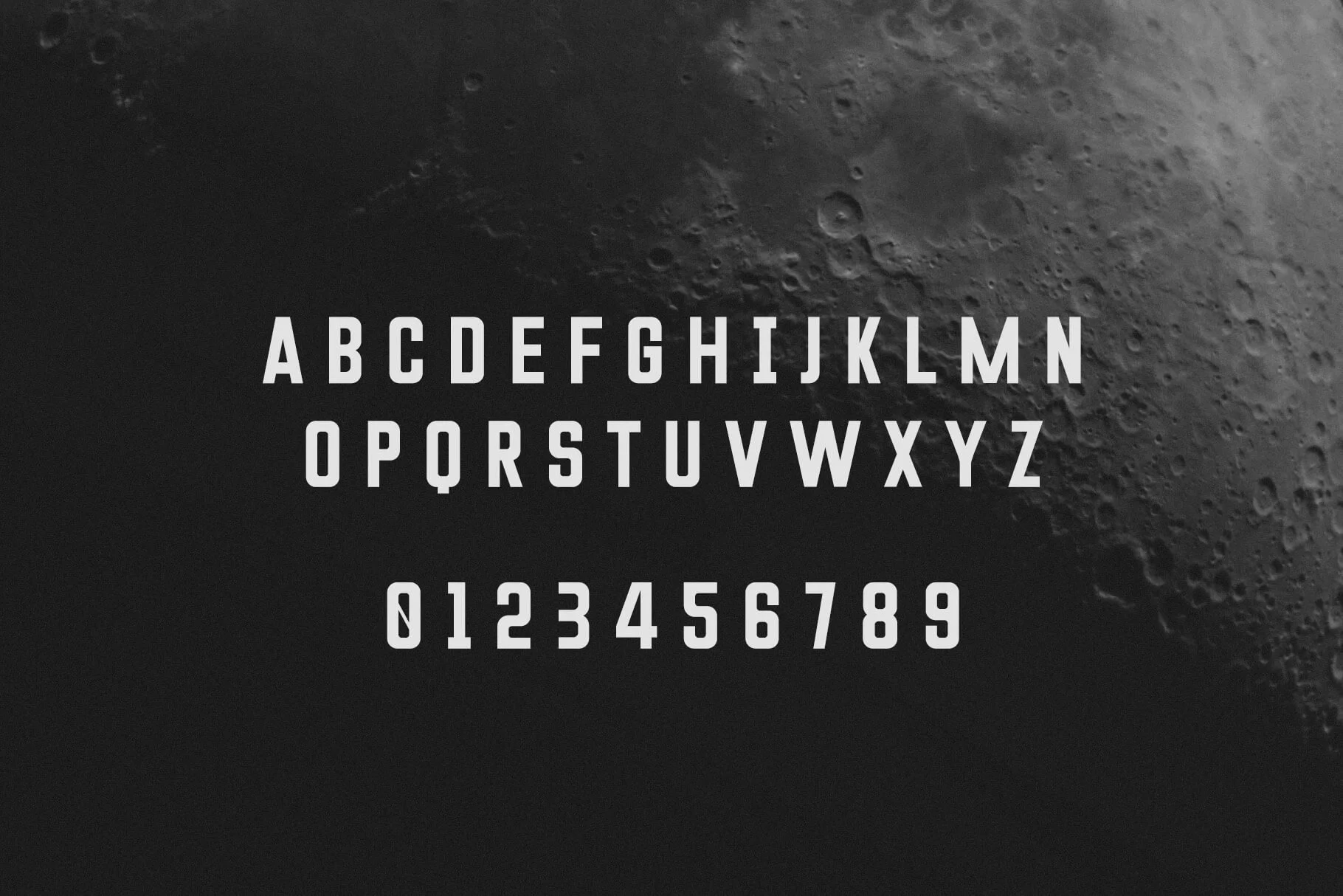 SA Regolith | Space Exploration & Lunar Display Font