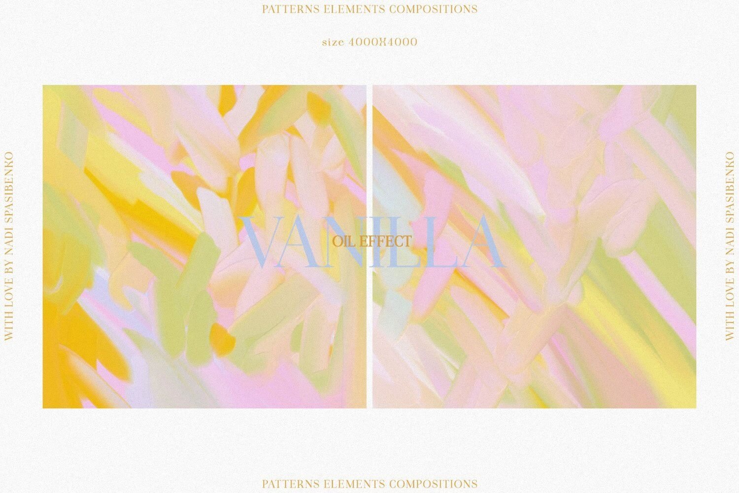 Vanilla Abstract & Oil Effect Clipart – Elevate Your Designs with Elegance