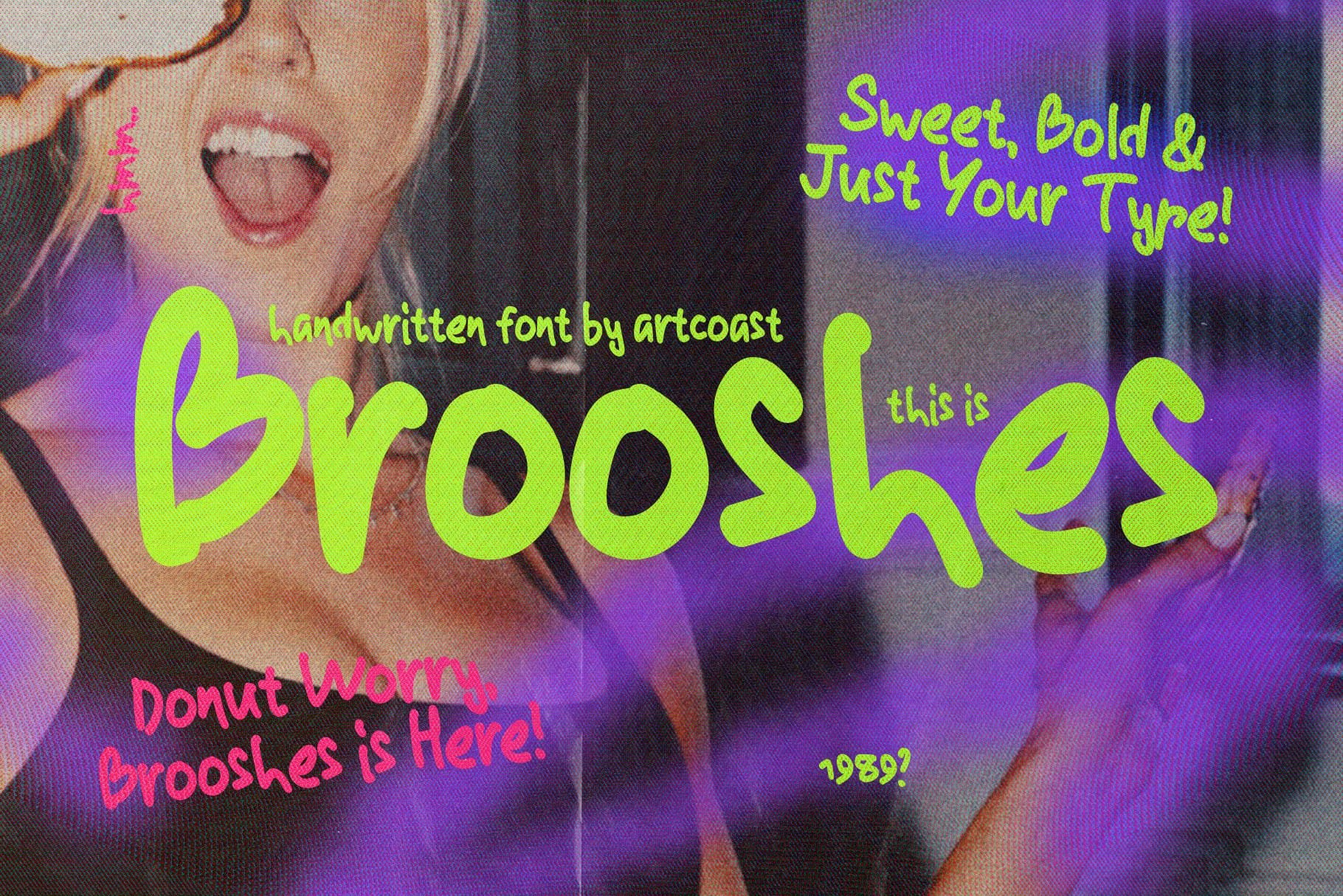 A playful, energetic handwritten font that embodies a casual California