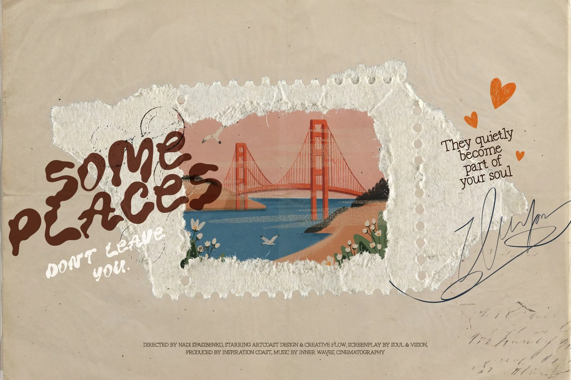 liquid typography, bubbly font, psychedelic, retro-modern, hand-drawn
