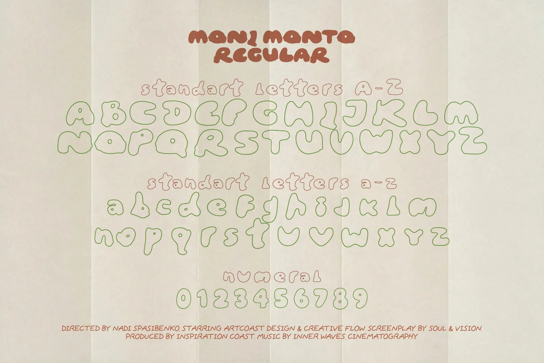 Moni Monto — Playful & Groovy Font Duo