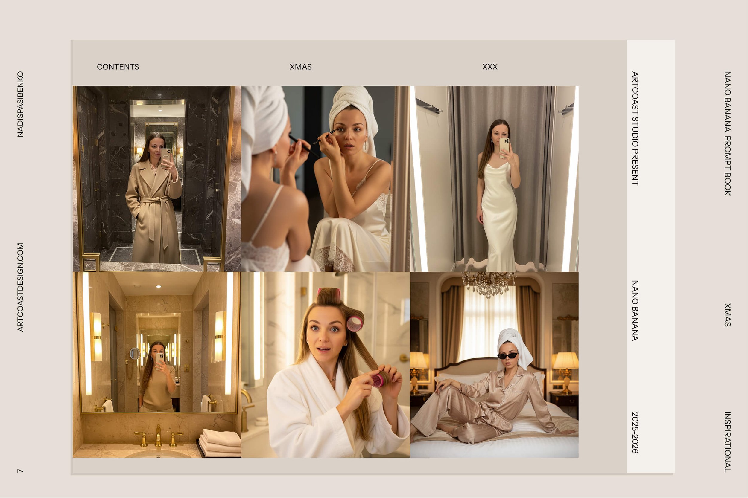 Nano Banana CHRISTMAS Prompt Pack — 100+ Cinematic Fashion Prompts