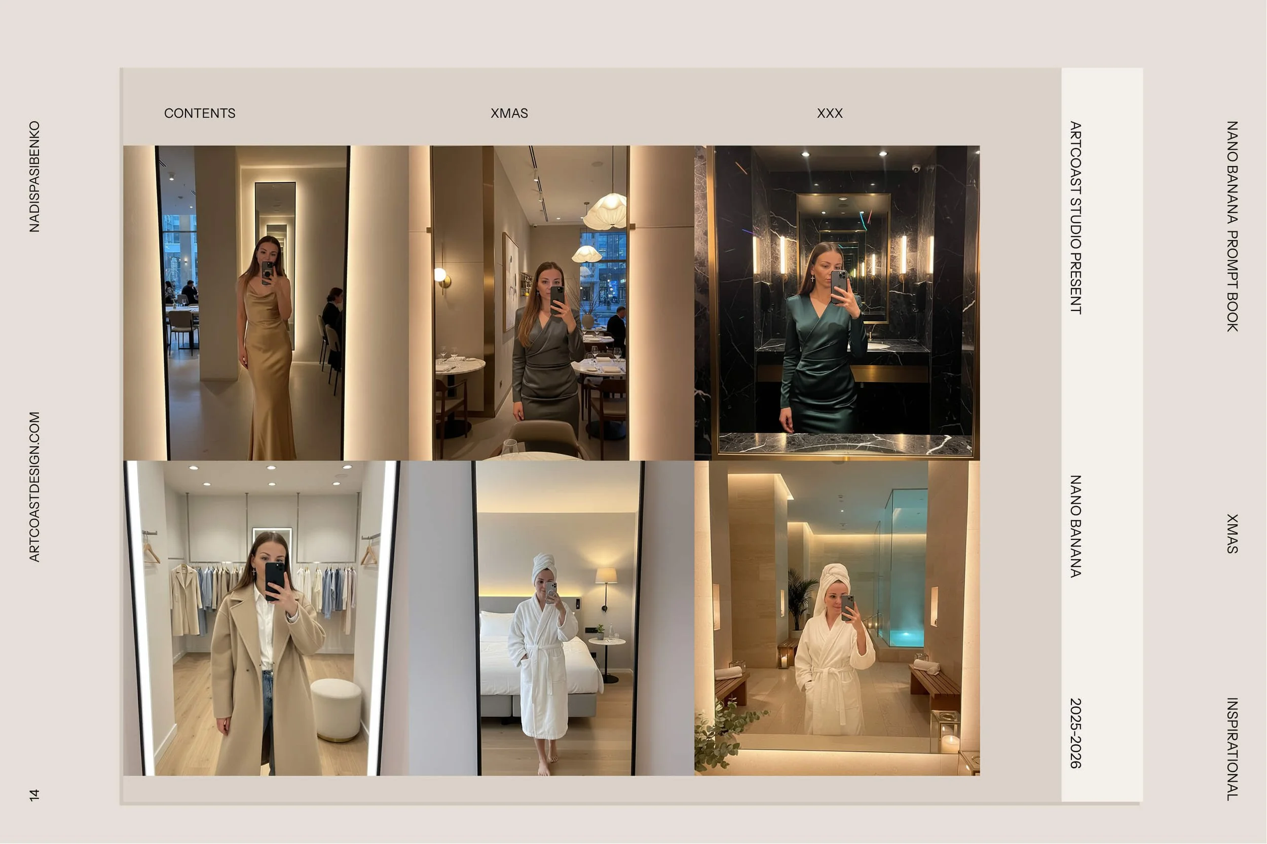 Nano Banana CHRISTMAS Prompt Pack — 100+ Cinematic Fashion Prompts