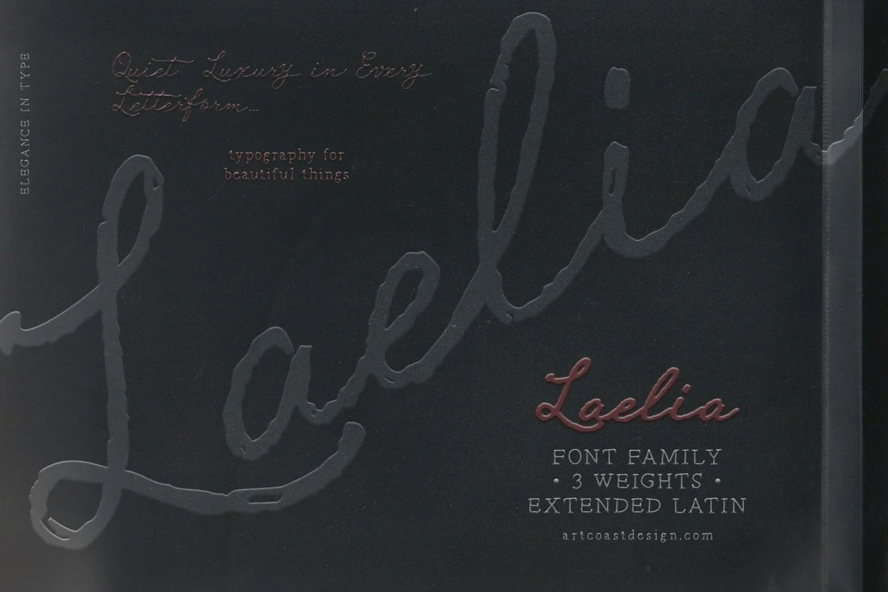 Laelia Font Family | Elegant Script