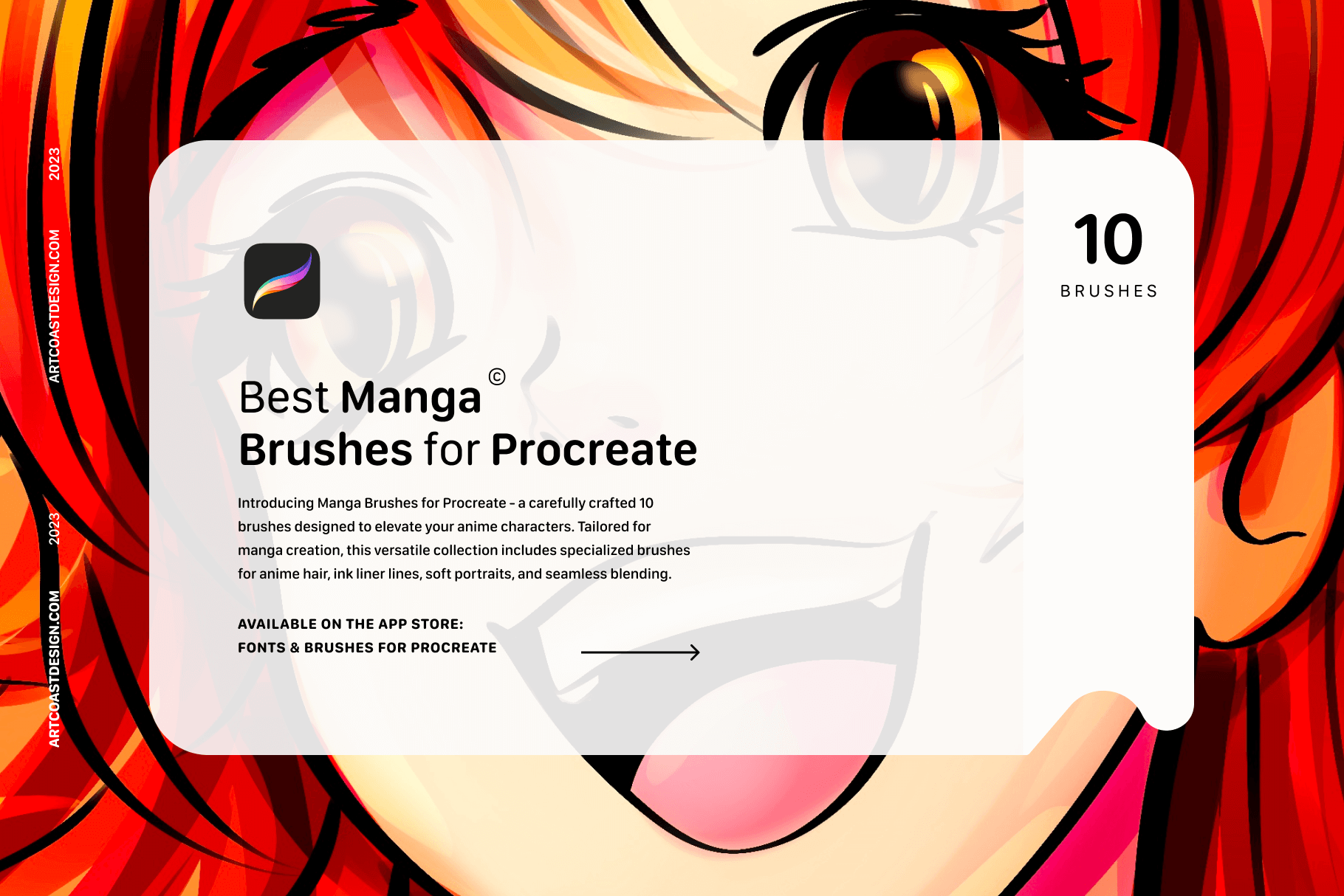 Premium Manga Brushes for Procreate Artists