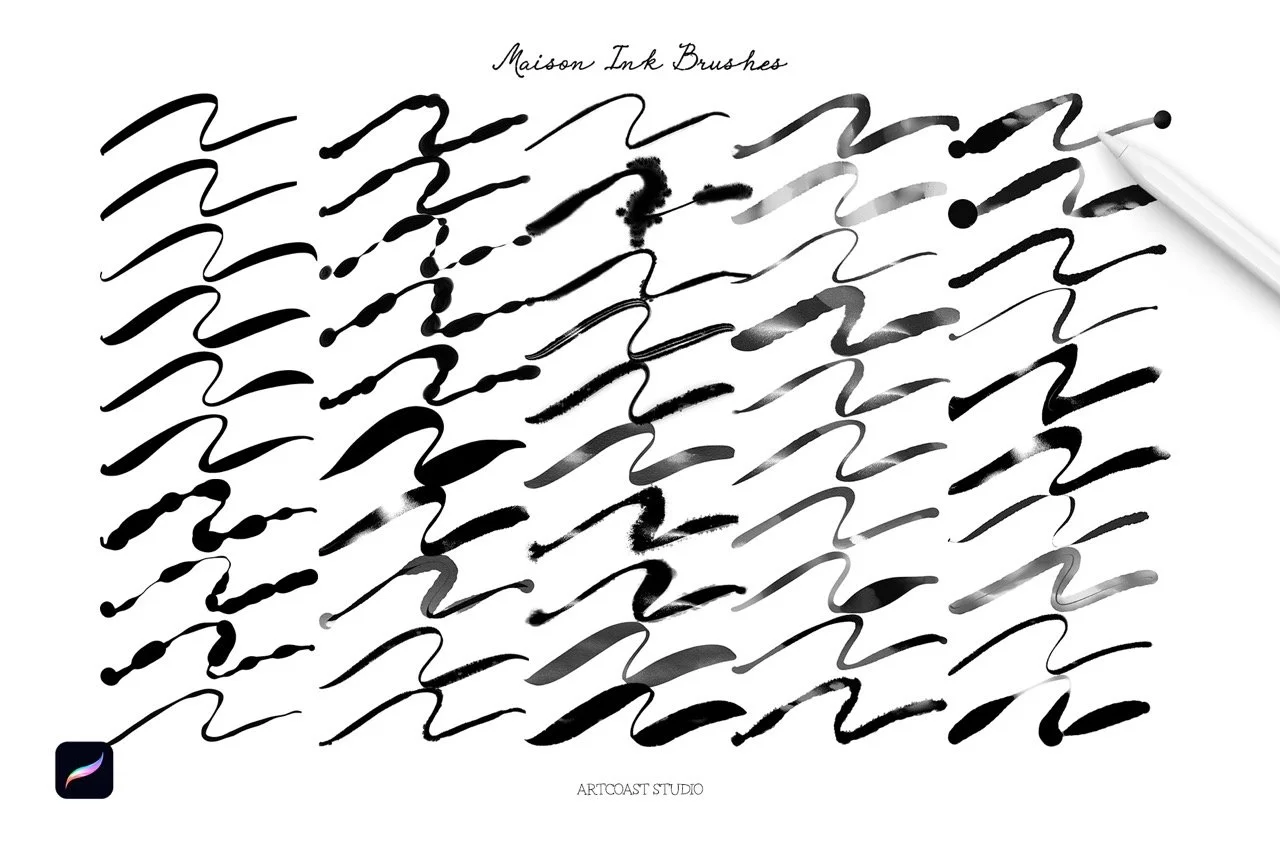 Maison Ink Procreate Brushes