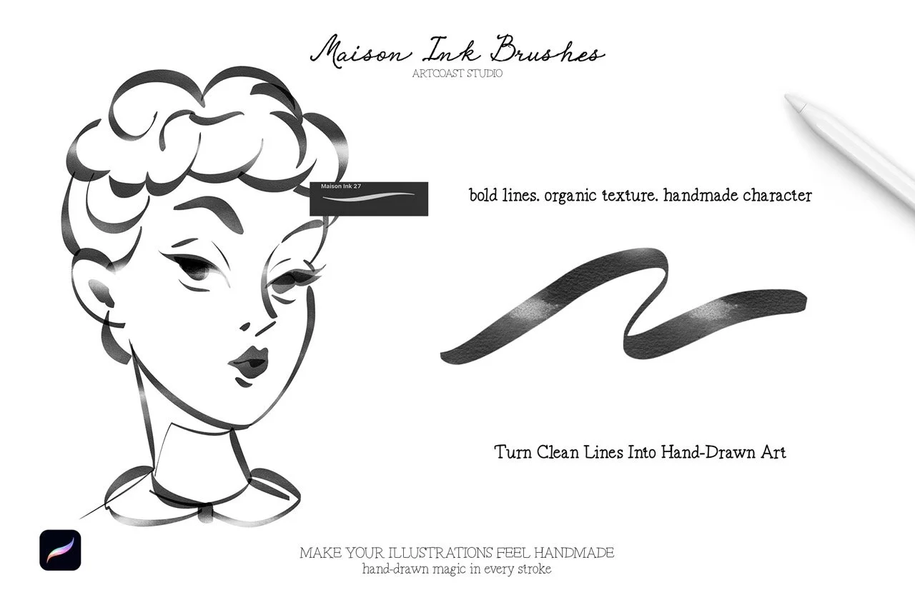 Maison Ink Procreate Brushes