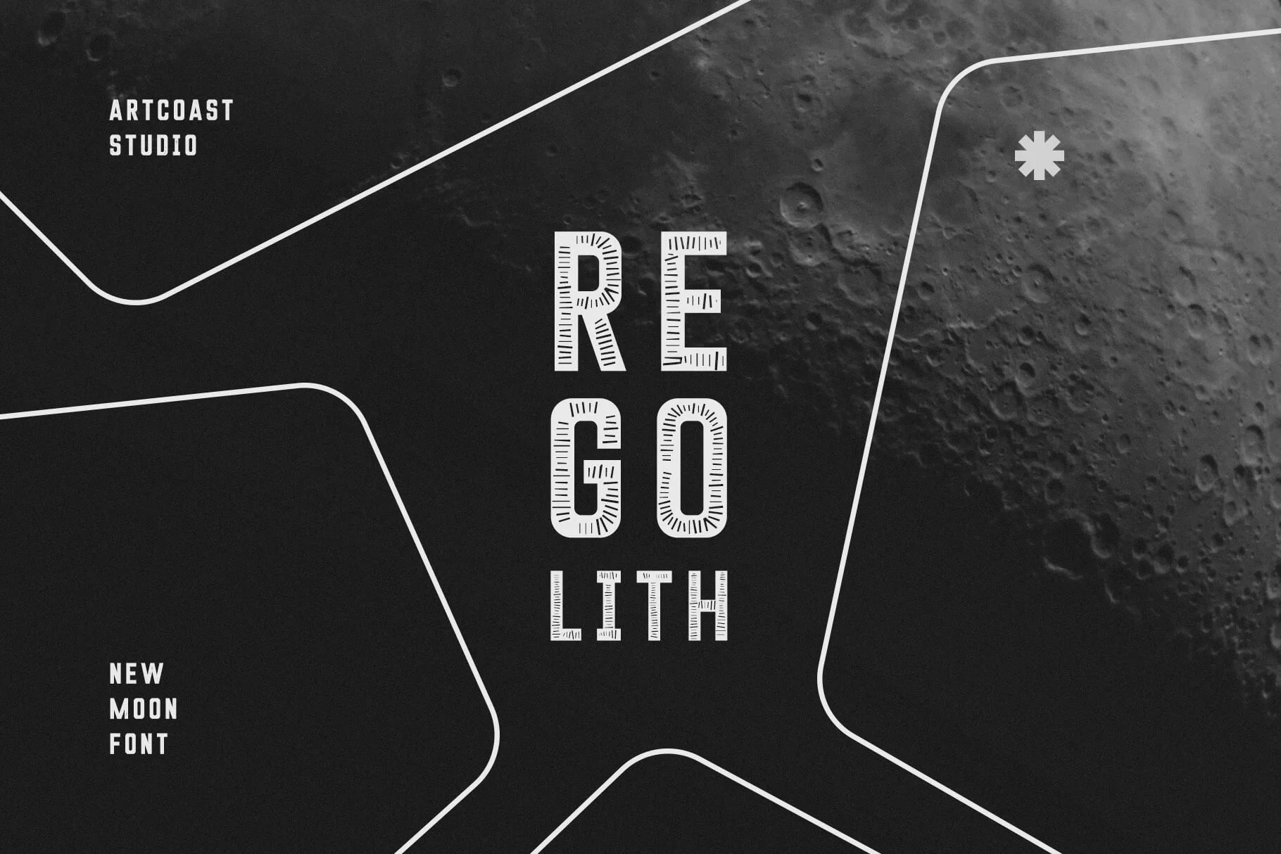 SA Regolith | Space Exploration & Lunar Display Font