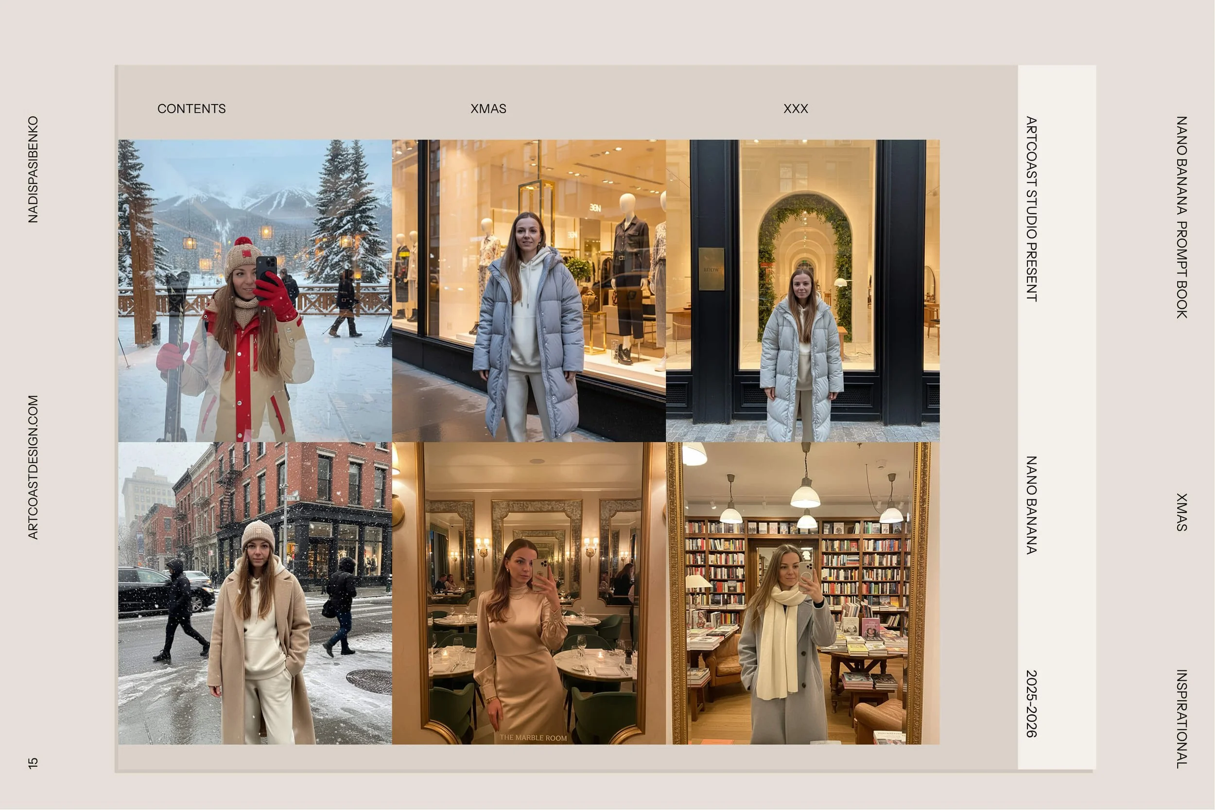 Nano Banana CHRISTMAS Prompt Pack — 100+ Cinematic Fashion Prompts