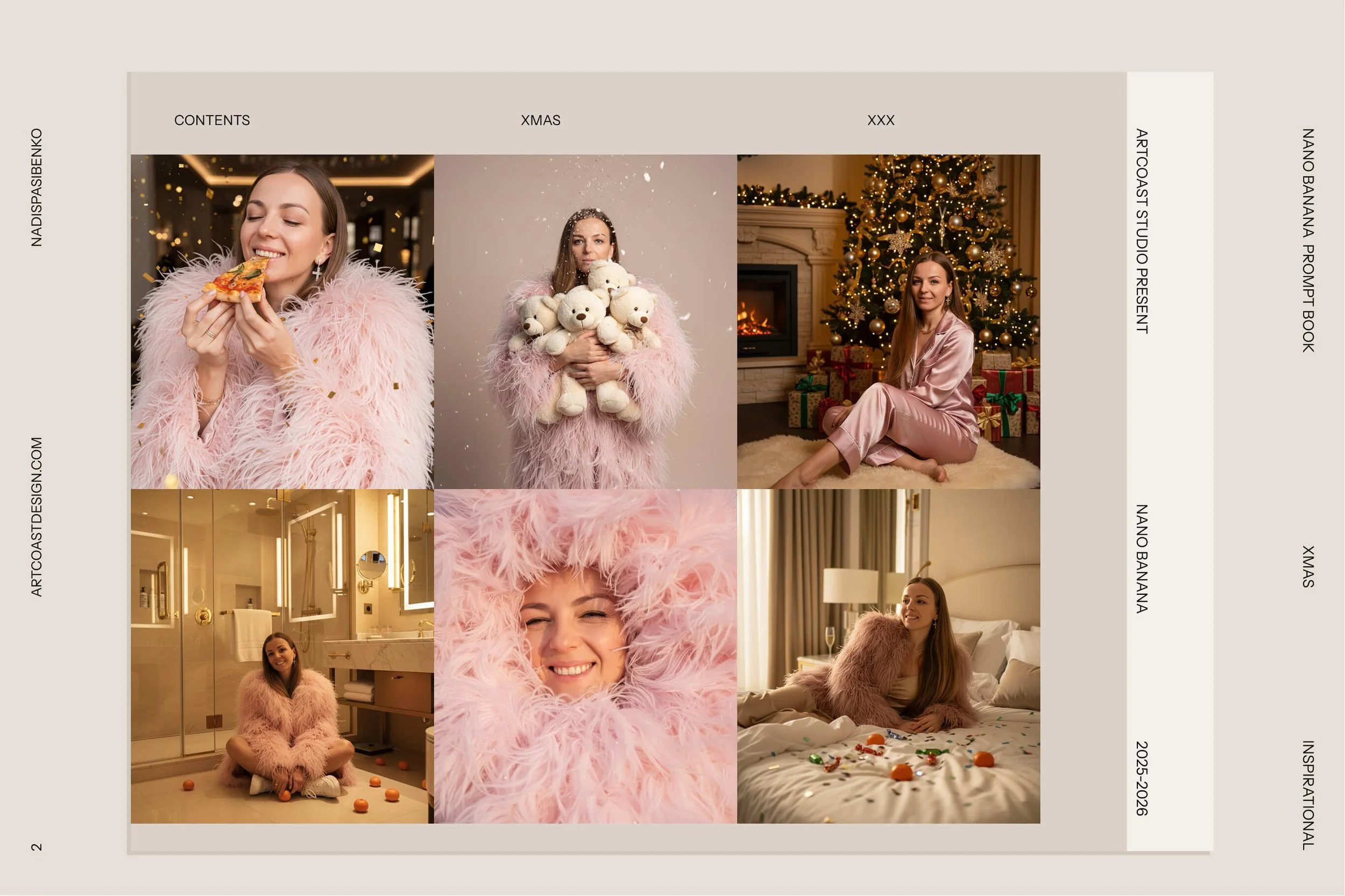 Nano Banana CHRISTMAS Prompt Pack — 100+ Cinematic Fashion Prompts