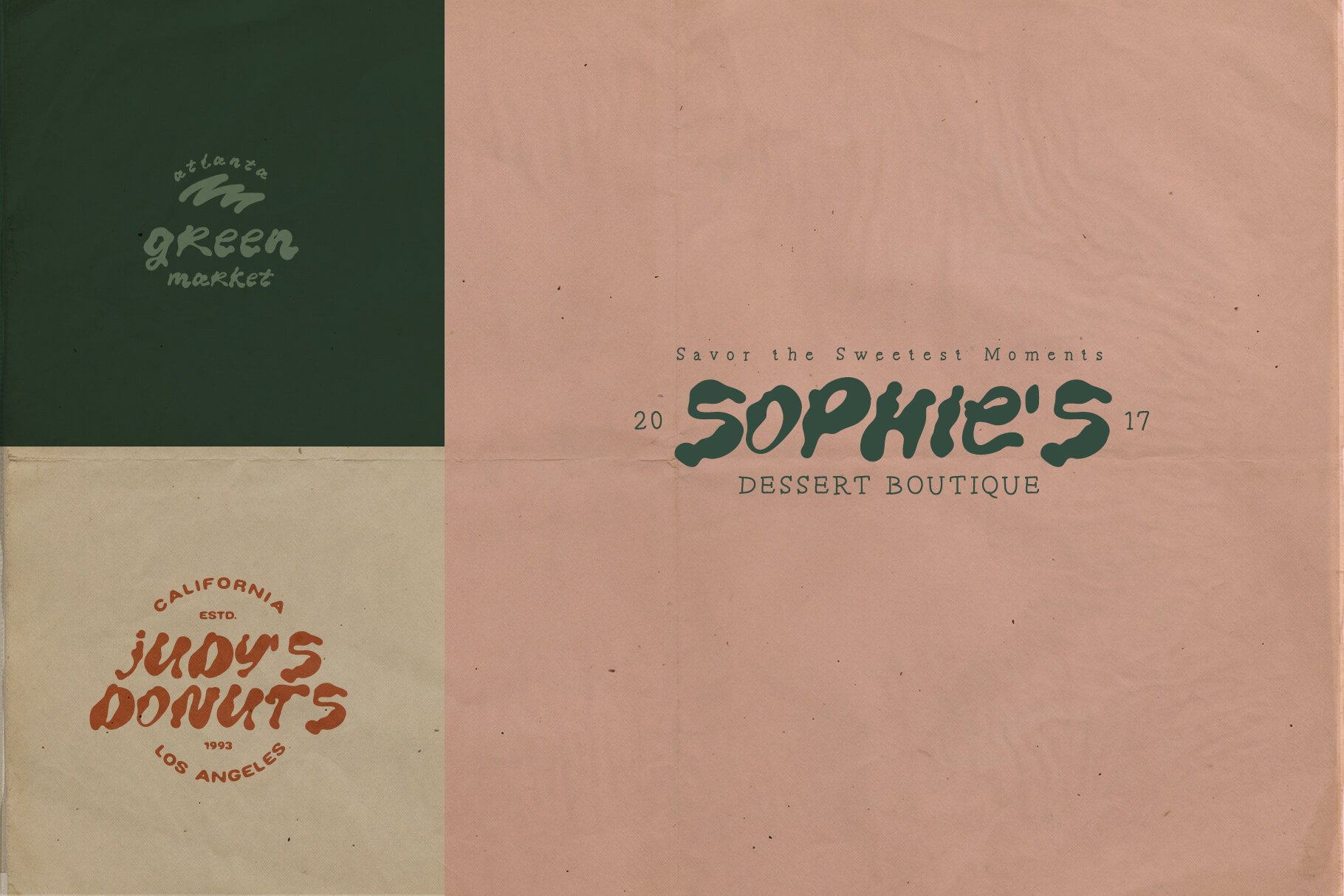 liquid typography, bubbly font, psychedelic, retro-modern, hand-drawn