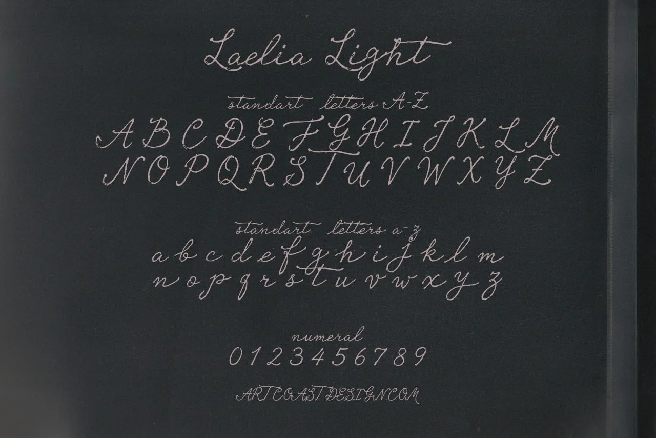 Laelia Elegant Script Font for Branding, Luxury Wedding Typeface