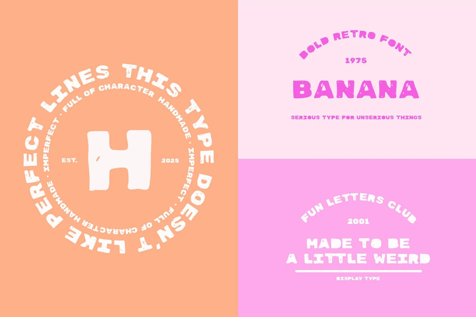 SA Candy Press | Bold Retro Hand-Crafted Typeface