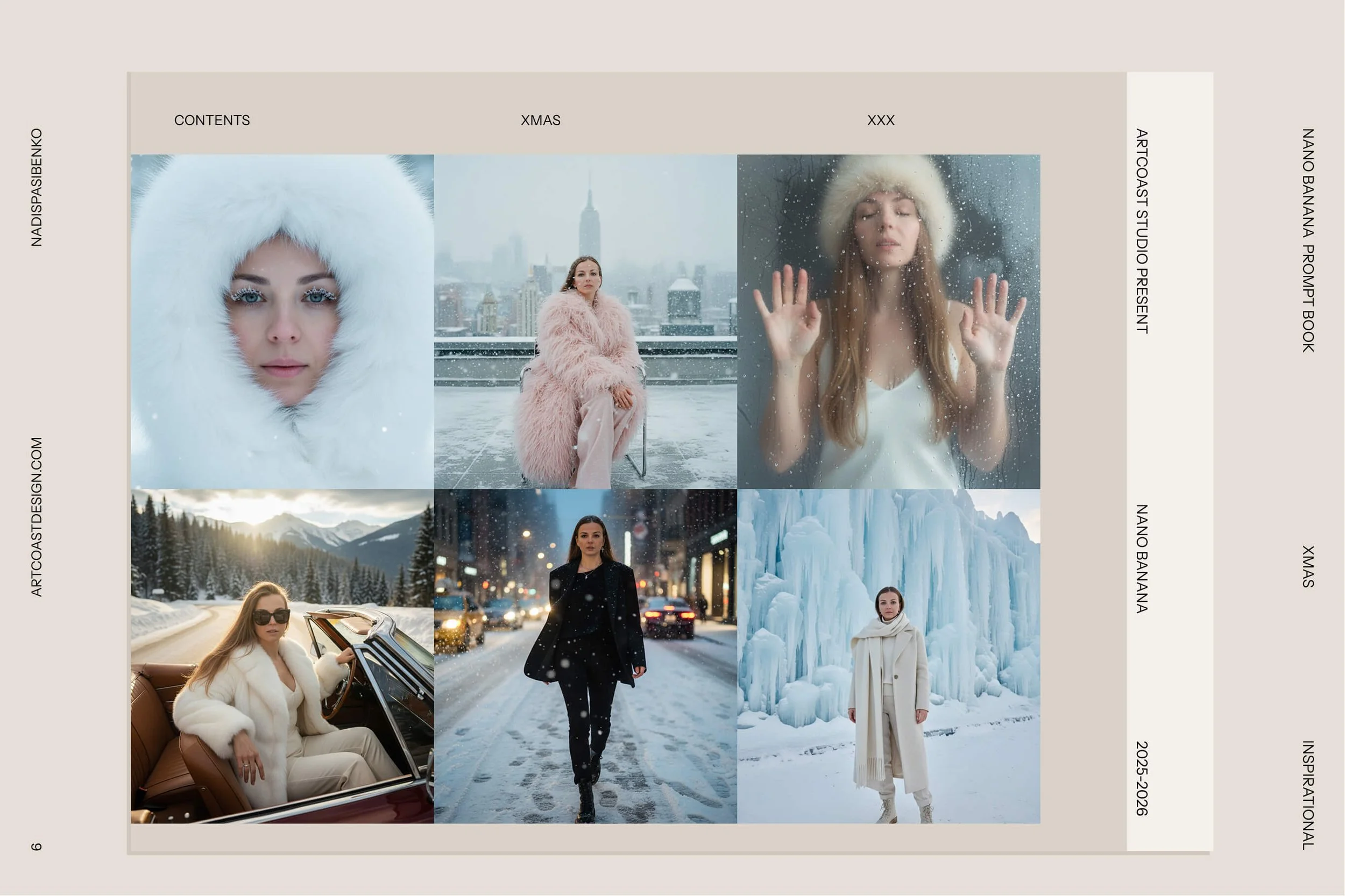 Nano Banana CHRISTMAS Prompt Pack — 100+ Cinematic Fashion Prompts