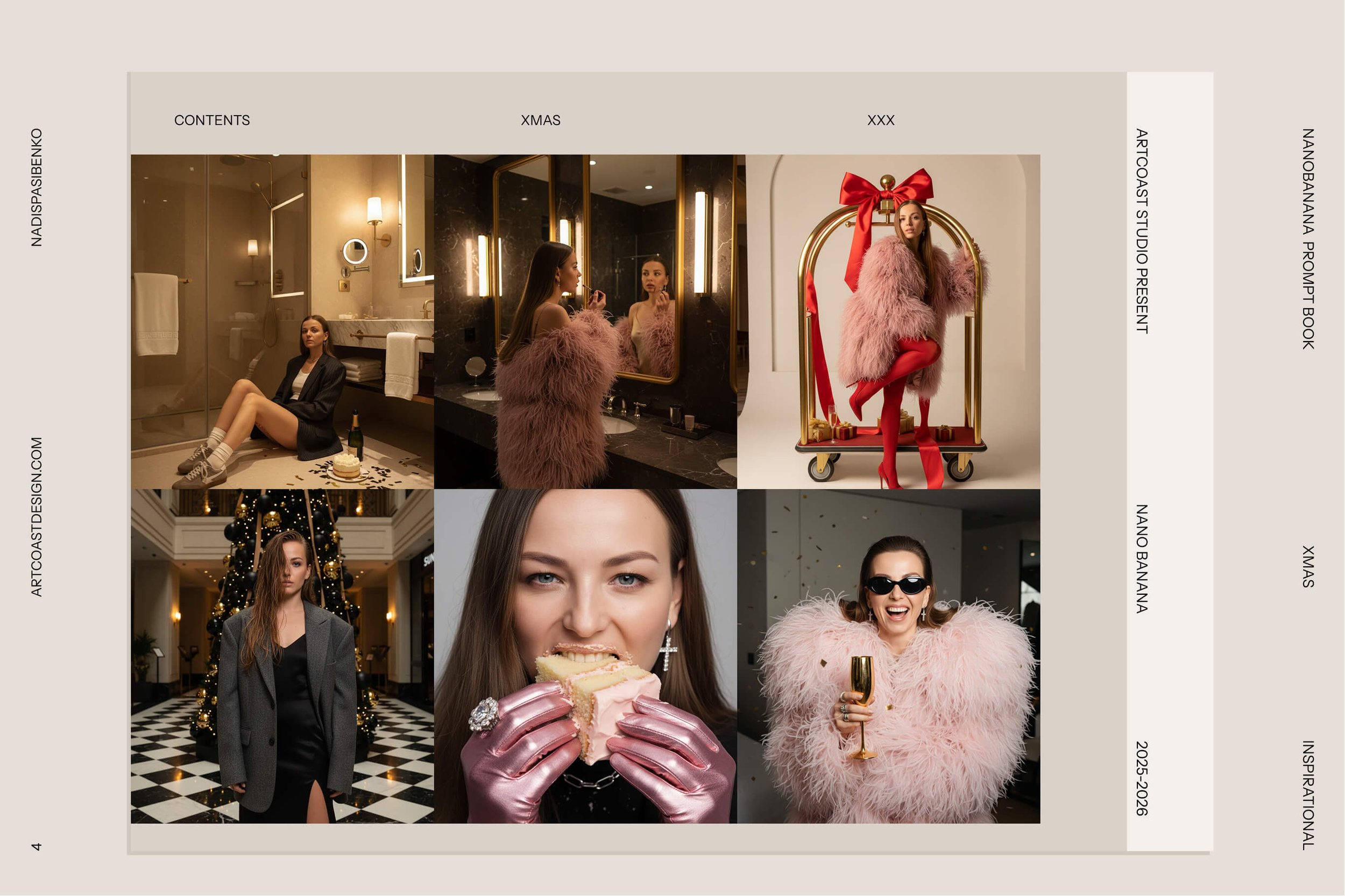 Nano Banana CHRISTMAS Prompt Pack — 100+ Cinematic Fashion Prompts