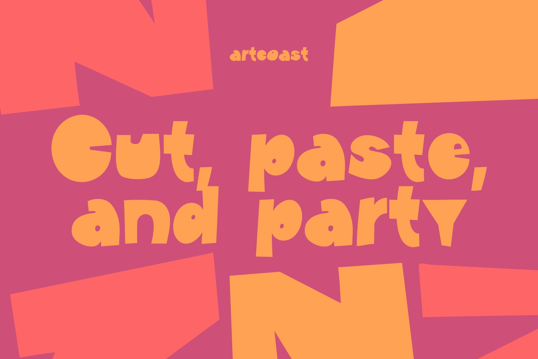 SA Paper Cut - Bold Handcut Display Typeface