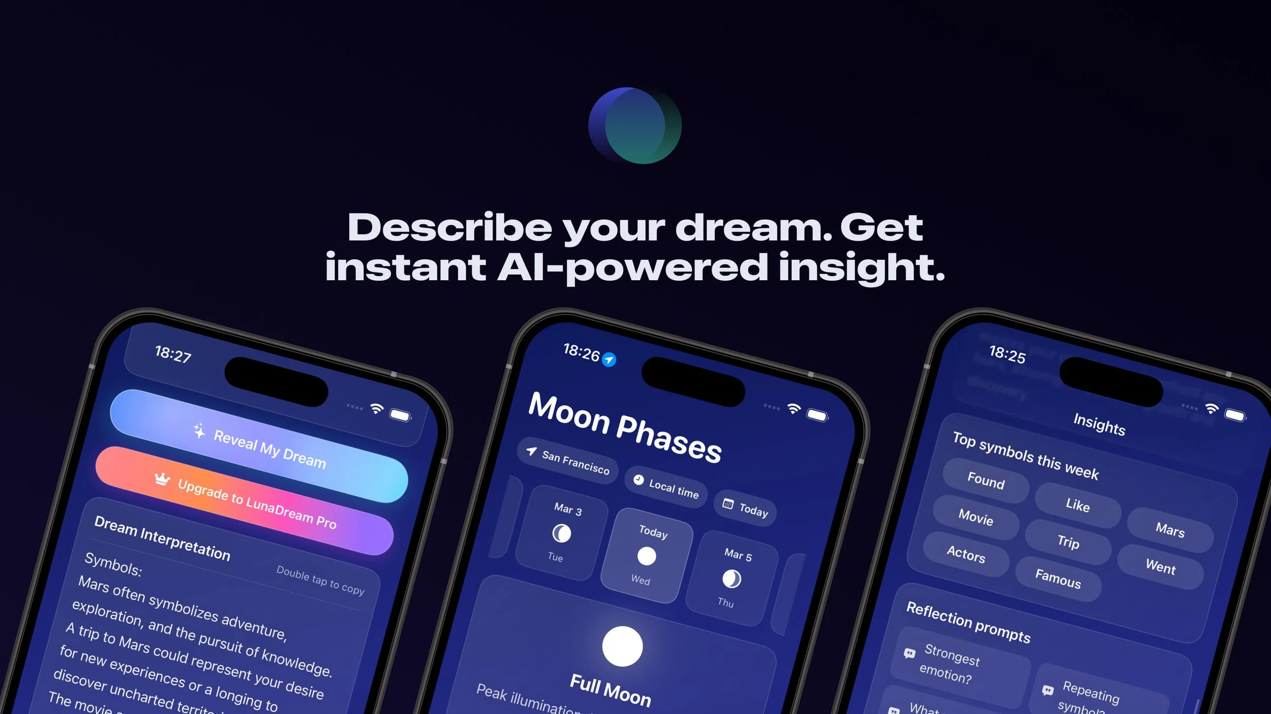 Unlock the hidden language of your subconscious with LunaDream.