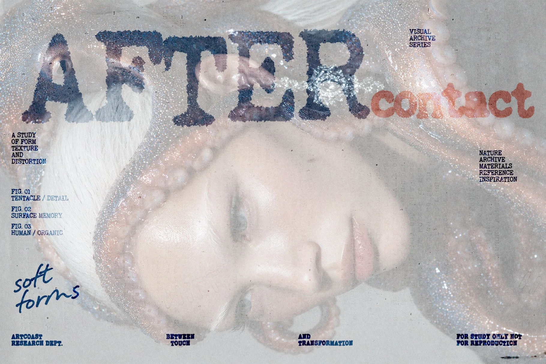 Copy Dept. font on a magazine cover mockup