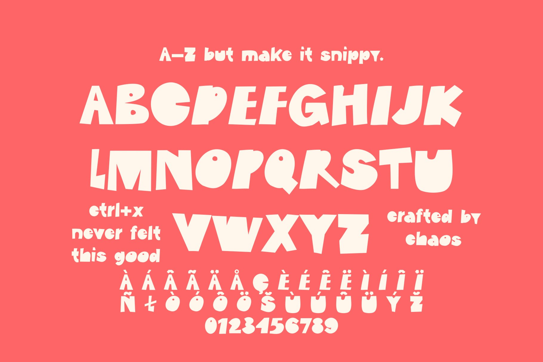 SA Paper Cut - Bold Handcut Display Typeface