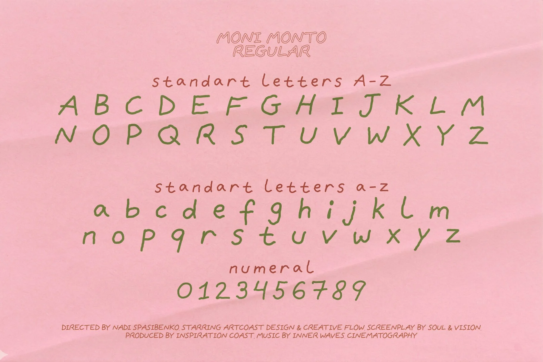 Moni Monto — Playful & Groovy Font Duo