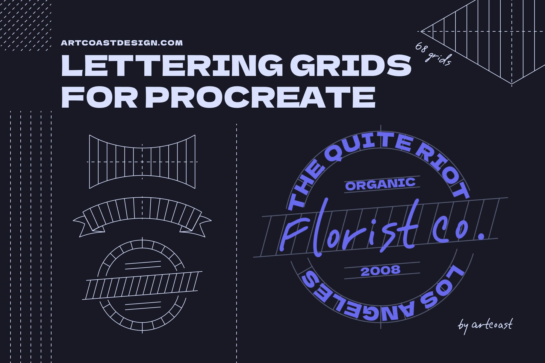 Master Calligraphy with Procreate Lettering Grids