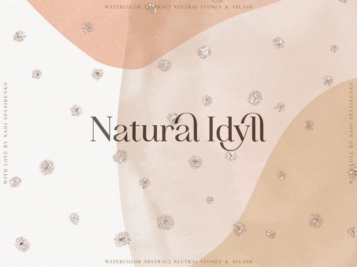 Elegant Watercolor Designs for Invitations, Cards, and Fabrics