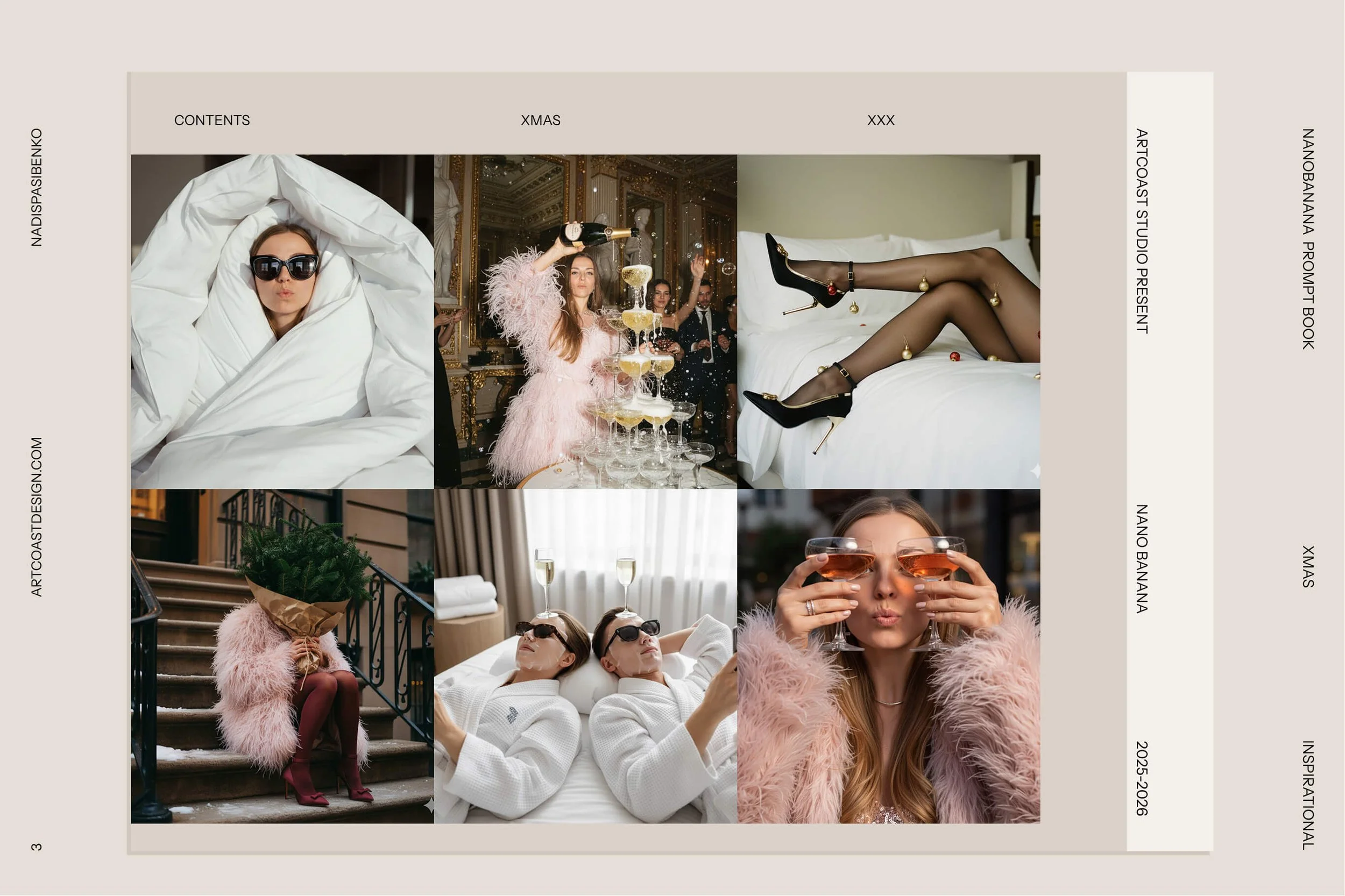 Nano Banana CHRISTMAS Prompt Pack — 100+ Cinematic Fashion Prompts