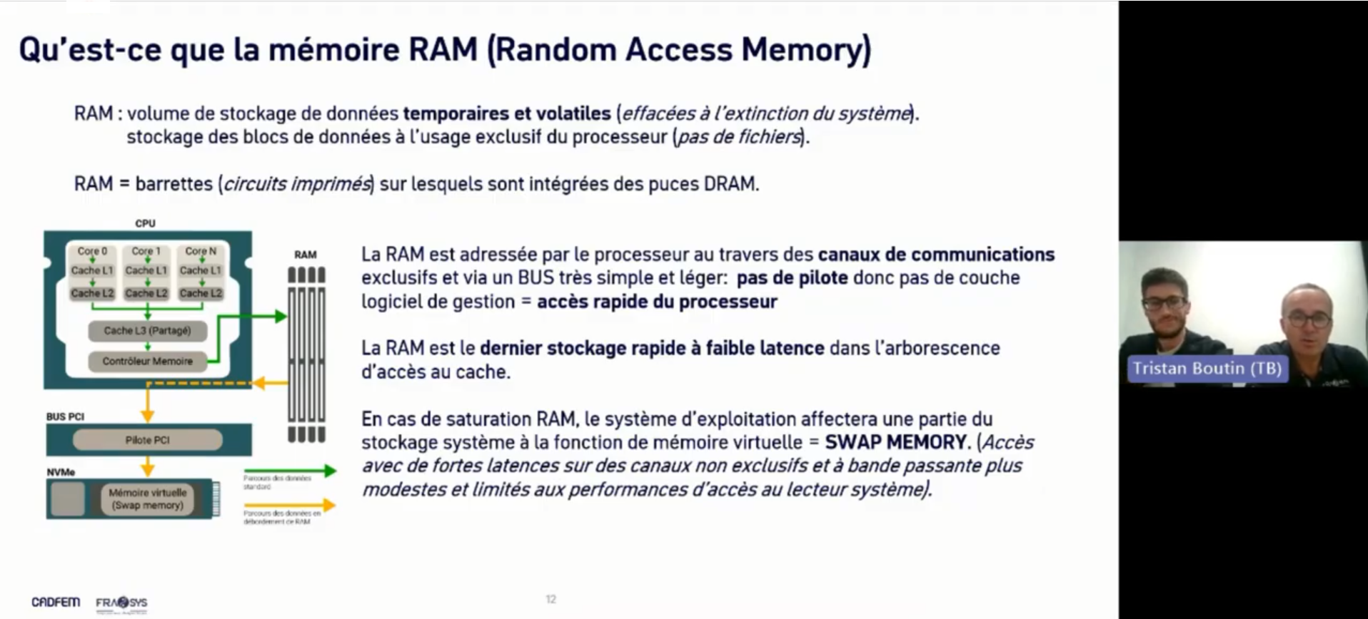 CADFEM X FRA-SYS: Using RAM for Ansys Mechanical solvers
