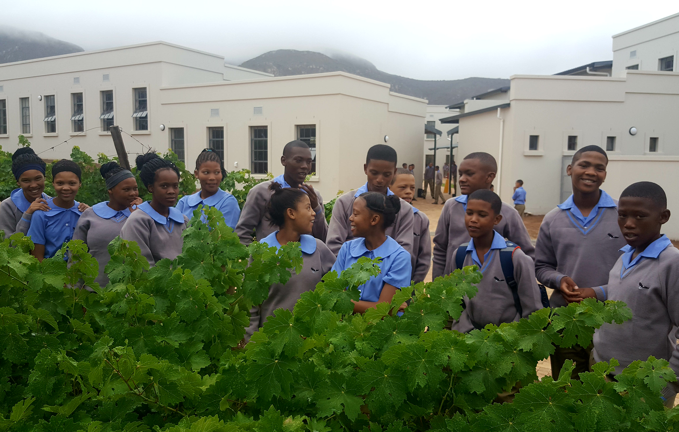 Jakes Gerwel School of Skills School Learners, Bonnievale, Western Cape, South Africa