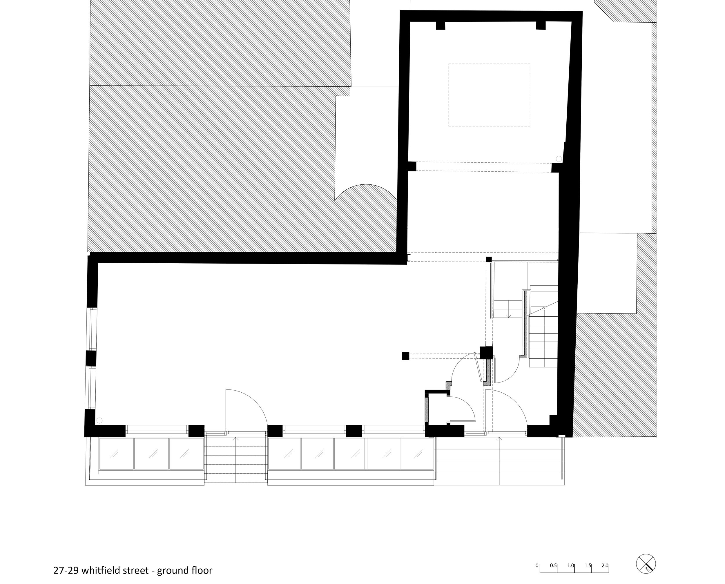 Whitfield Street Ground Floor Plan