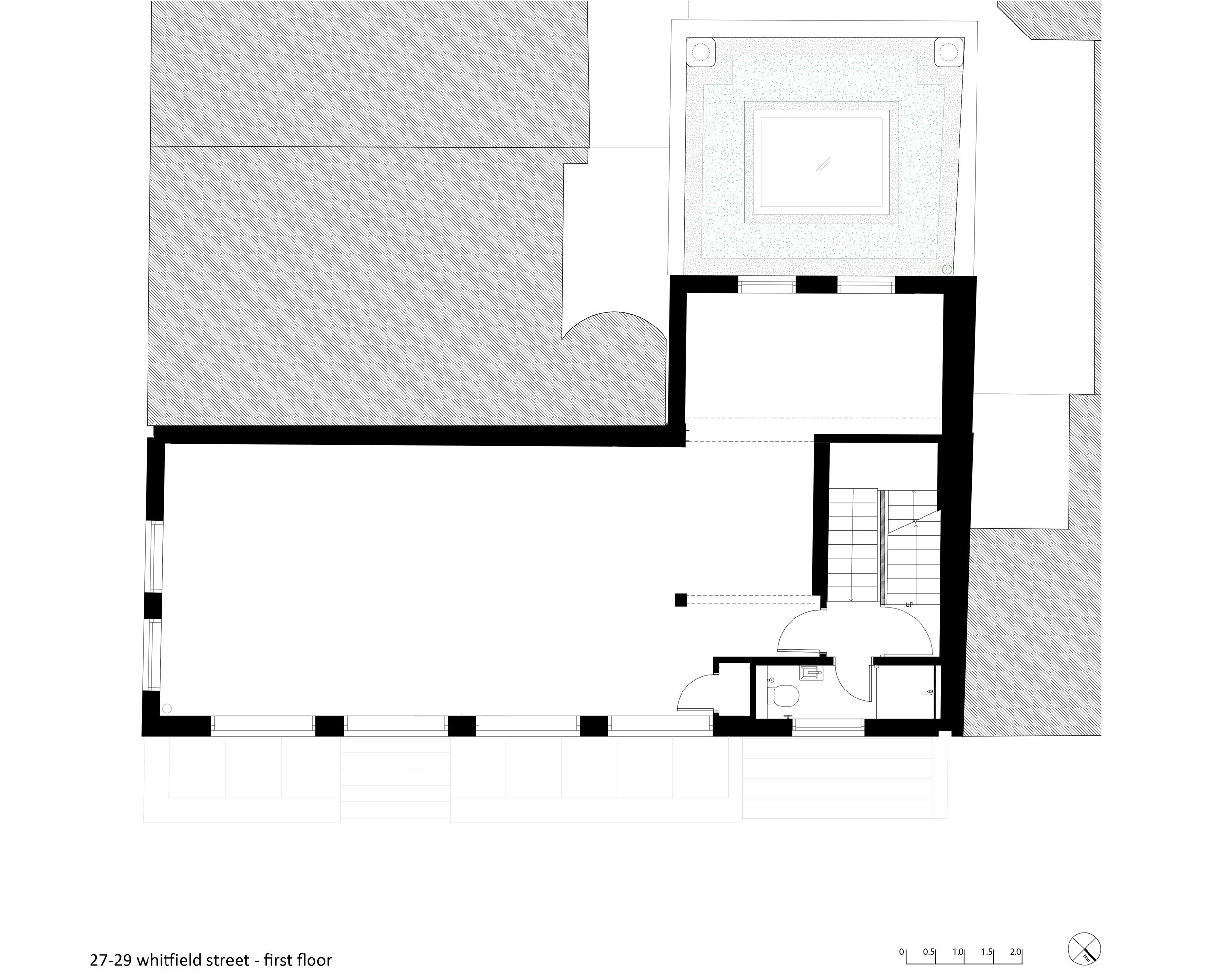 Whitfield Street First Floor Plan