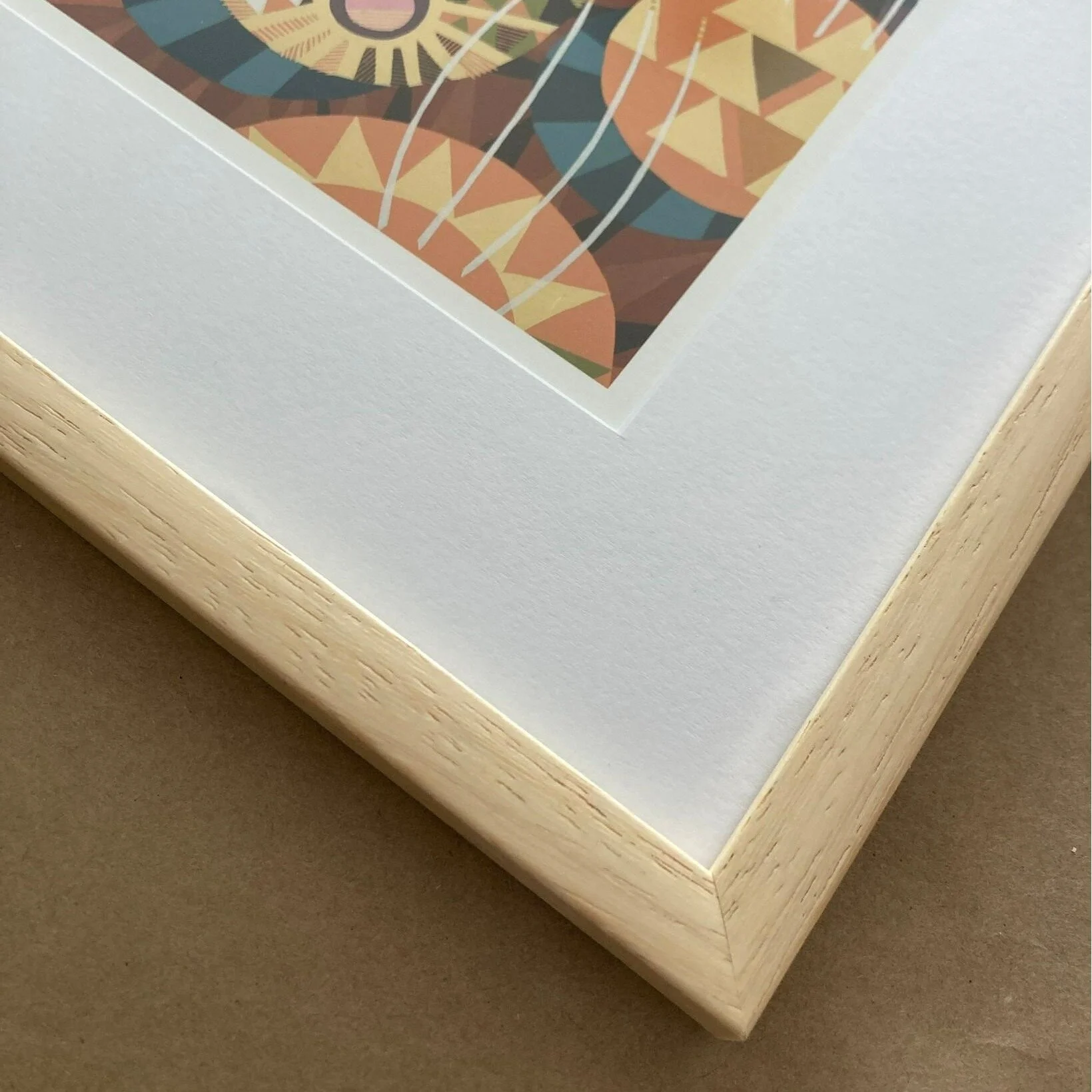 'Spinifex' print by @helenansellart.

Can you see the thorny devil lizard?  When I was at high school, a girl in my year had one as a pet and she would bring it to school sometimes. 

Framed in one of my favourite NZ-made mouldings. 🧡