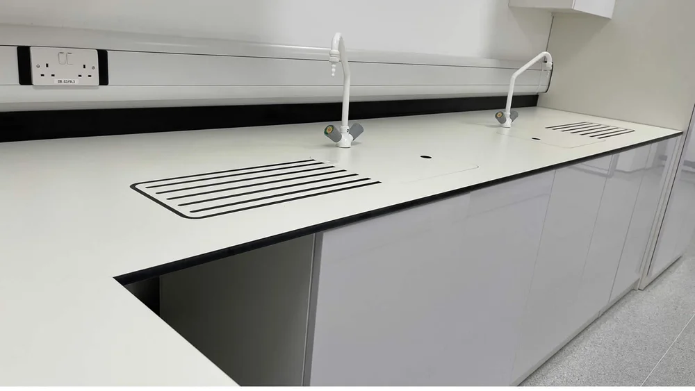 Compact Laminate Worktops for University Labs — Eaton Timber Solutions