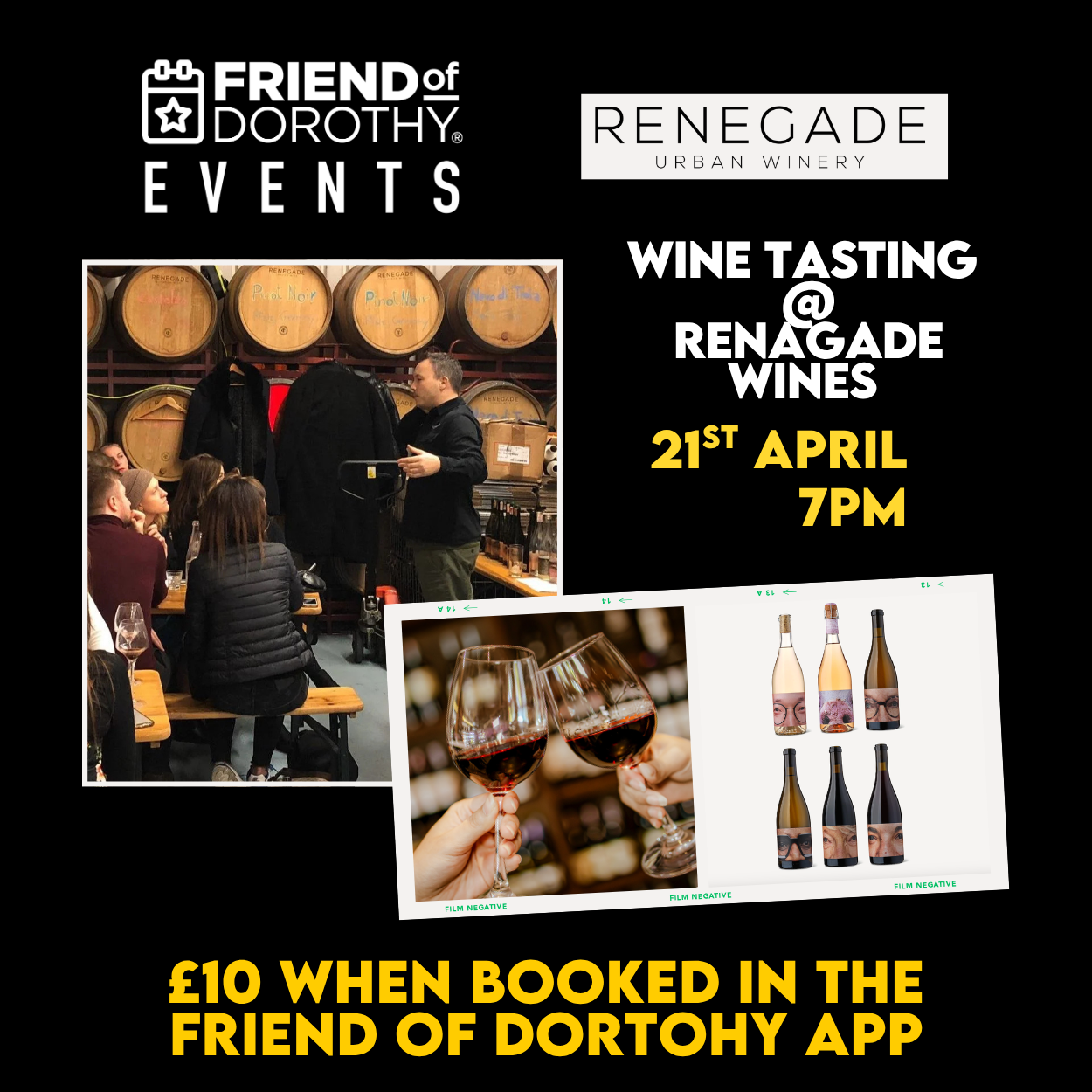 Friend of Dorothy Wine Tasting at E2