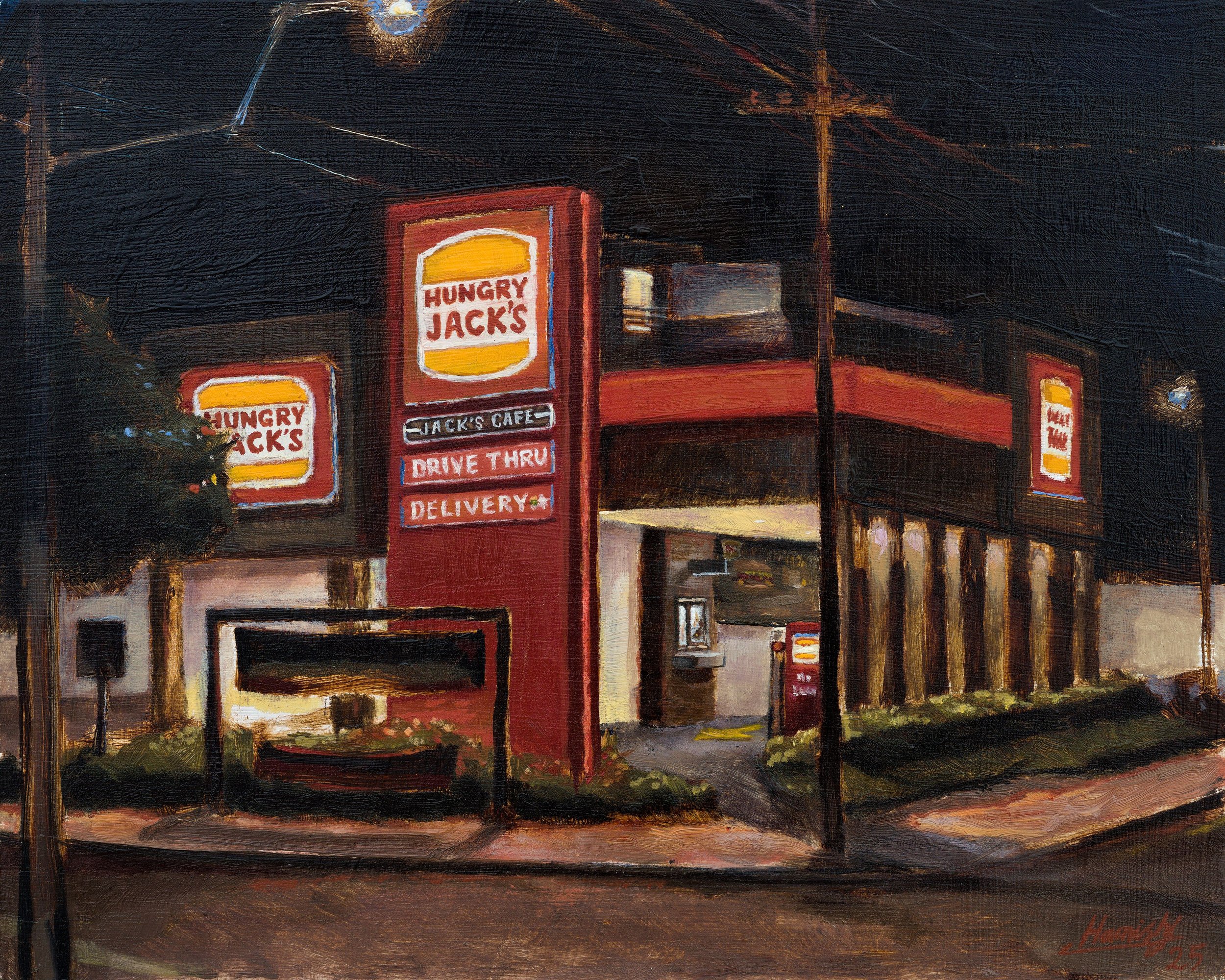 "The Crimson Monolith" - Print