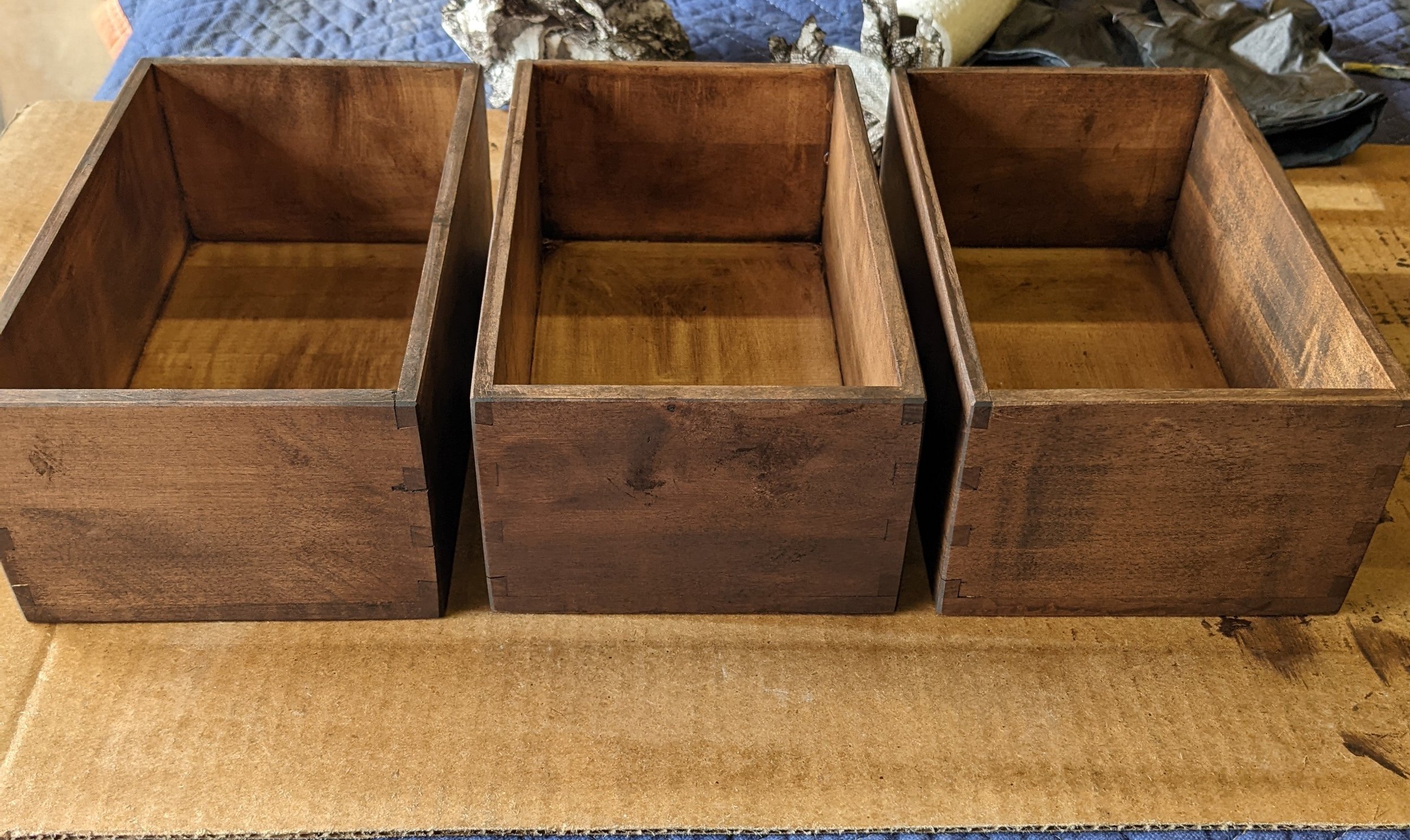 The Dovetailed Storage Boxes - Timbernation