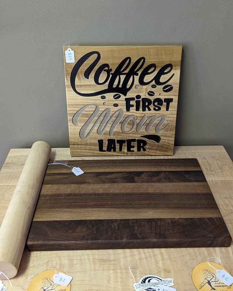 Stop in today to grab Mom the perfect gift! A new cutting board, rolling pin or a cute sign. We have the perfect items to show mom just how much you love her! 💜

28 W 10th St Tyrone.