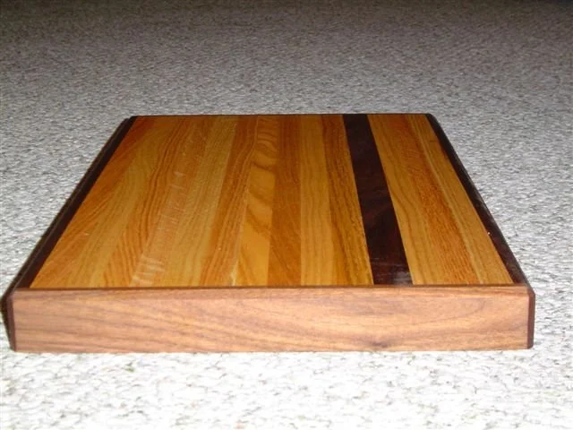 Jenn Air Grill Cover - Oak with Walnut Stripe