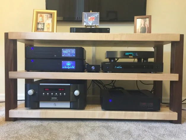 R2 - The Wide Rack - Tiger w/ Walnut