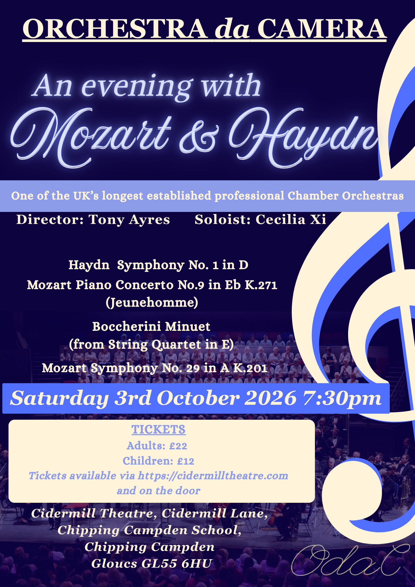 An evening with Mozart and Haydn