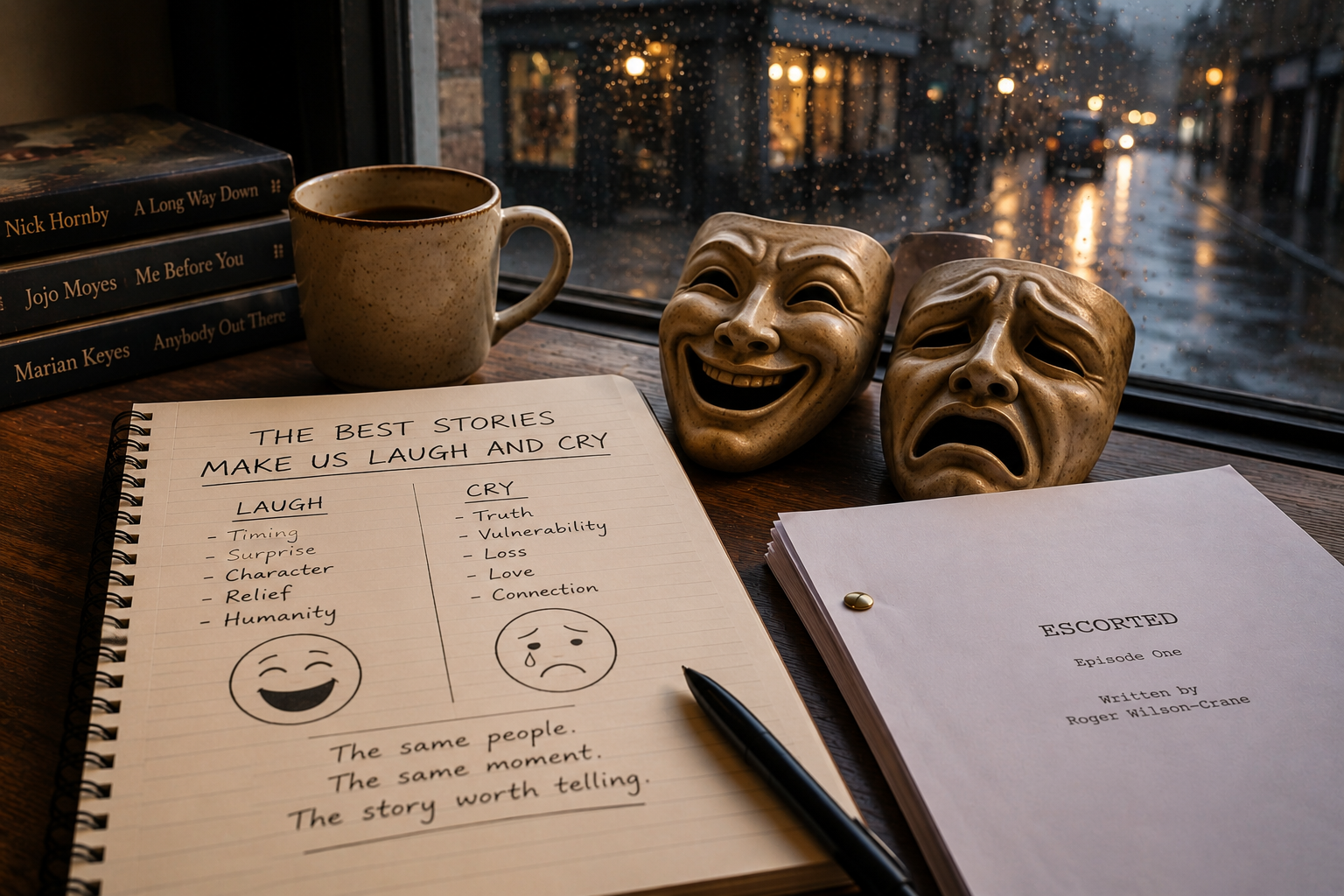 Why the Best Stories Make Us Laugh and Cry