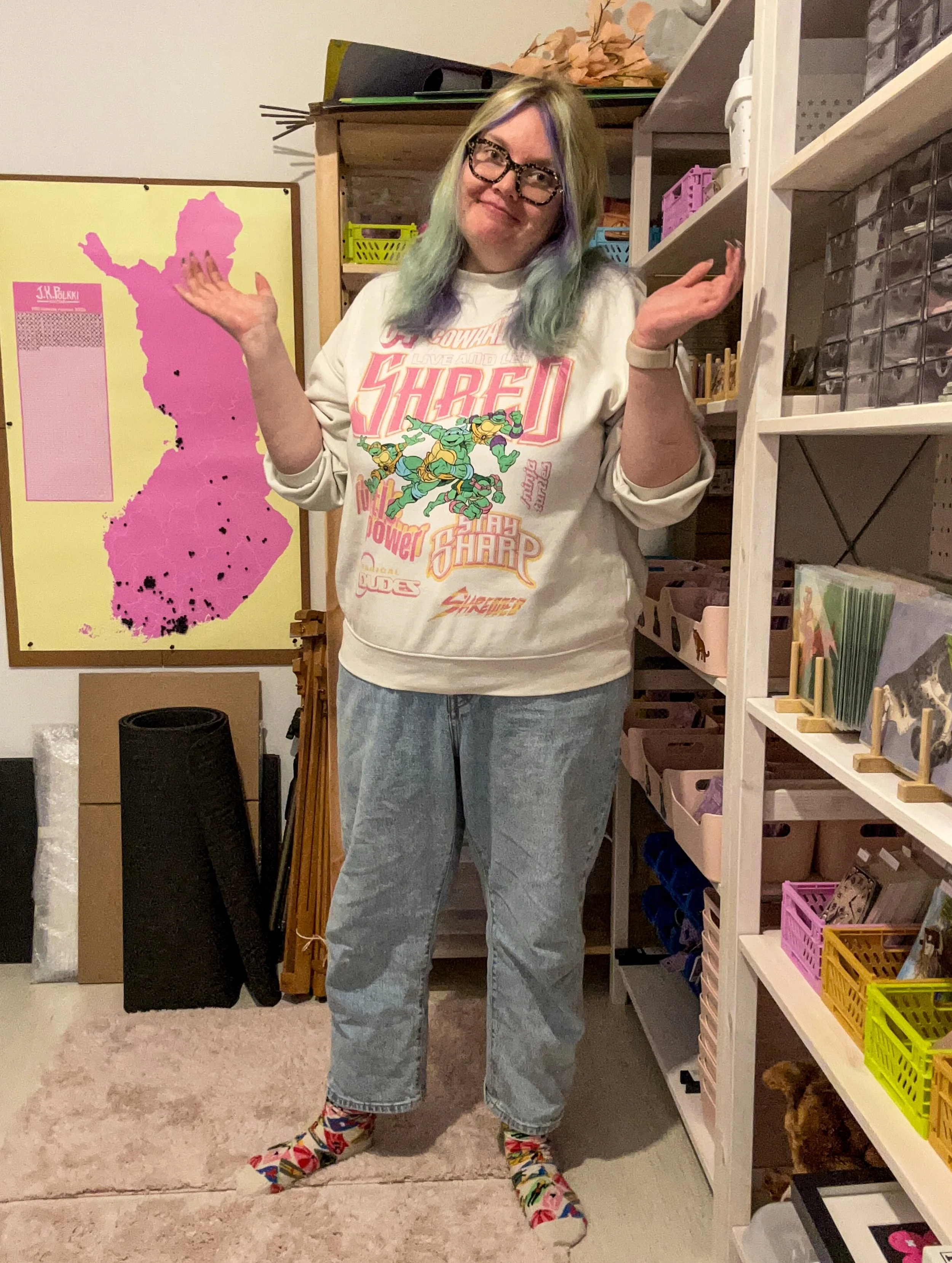 Verkkokaupan her&auml;ttelyviikko k&auml;ynnistyy!!1 🐸✨

Toukokuussa verkkokauppa on ollut tavallista hiljaisempi, joten p&auml;&auml;tin asettaa t&auml;lle viikolle pienen tavoitteen!

🌈 Saada 10 tilausta kasaan t&auml;m&auml;n viikon aikana! 🌈

