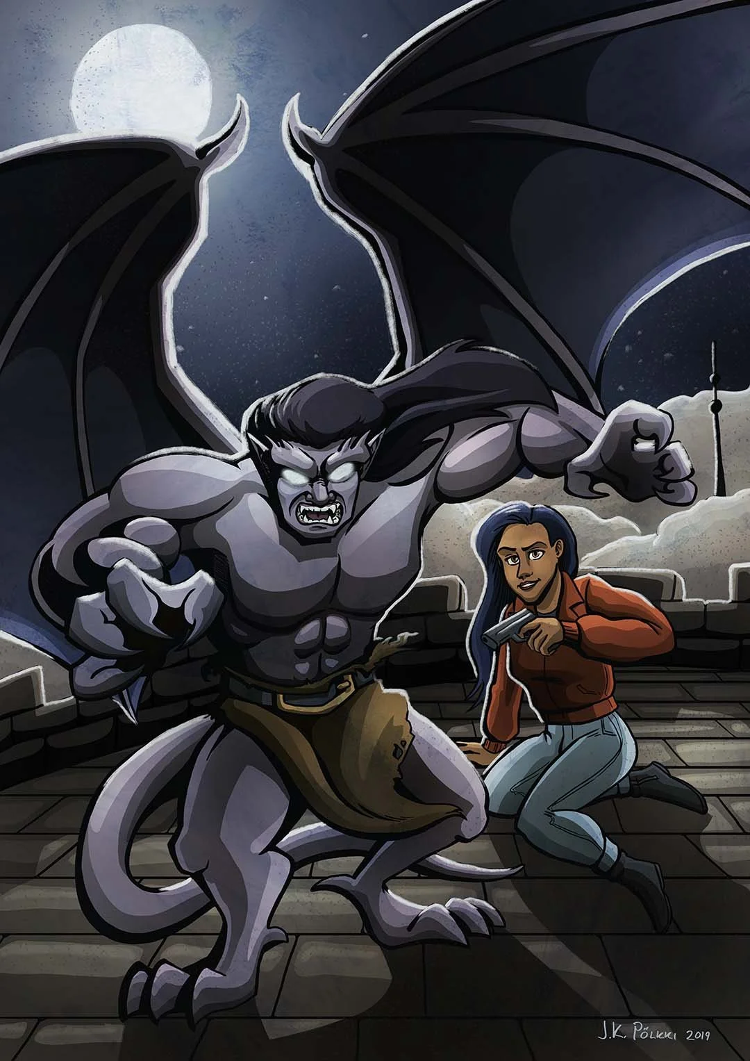 jkpolkki_Gargoyles_fanart.jpg