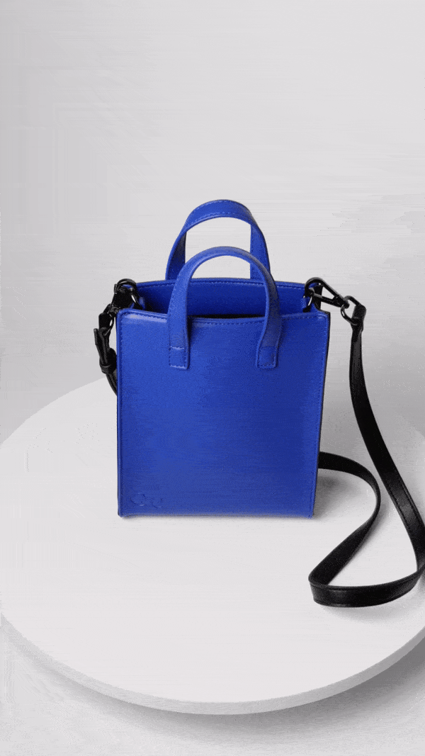 Mini Tote Electric BlueLow.gif