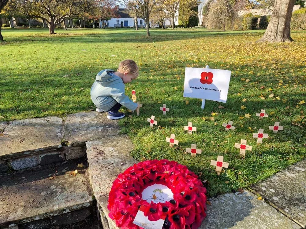 Haddington Garden’s ‘PoppyScotland Garden of Remembrance’ Raises £245 in its First Year