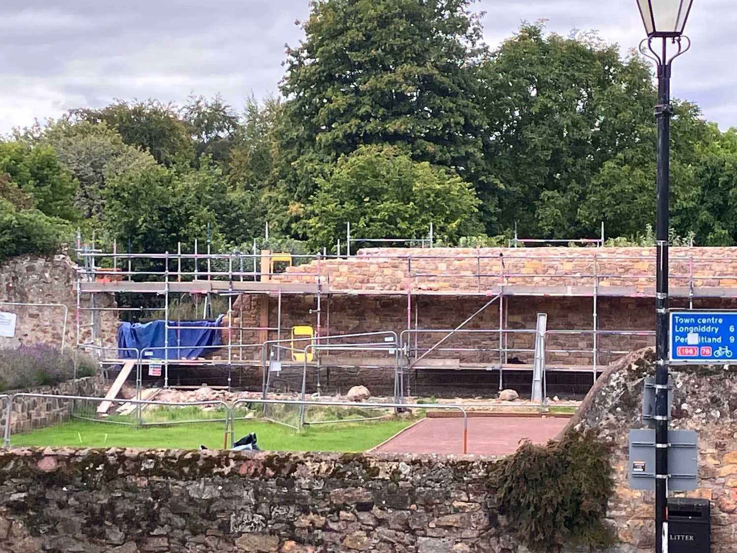 More Than £5,000 Raised so far in Crowdfunding Appeal for Historic Haddington Garden Wall