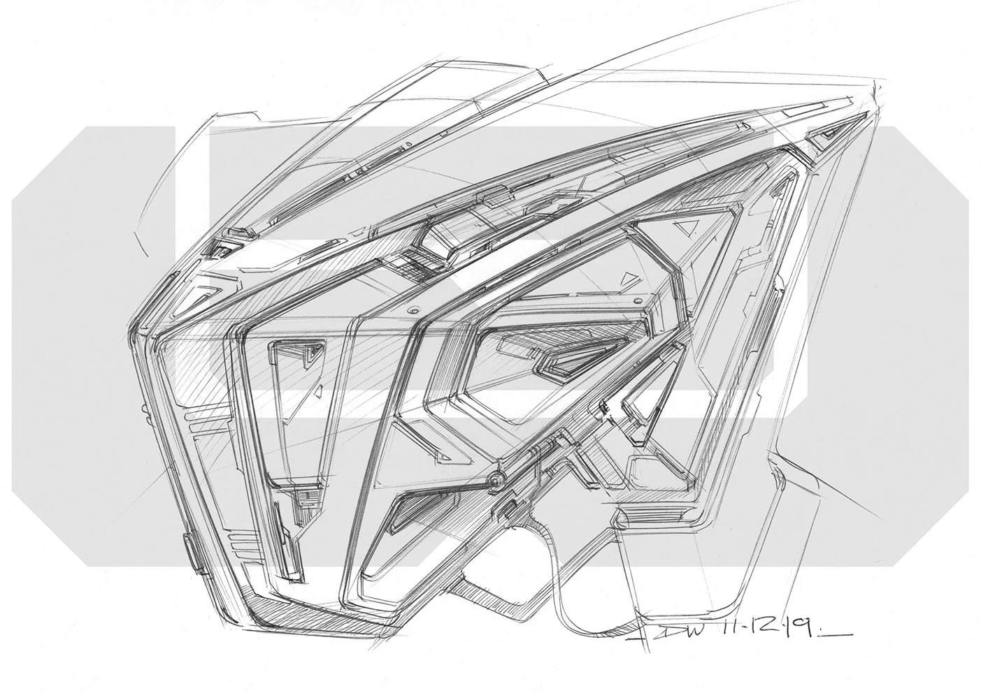 SKETCH TECH ABSTRACT V0004