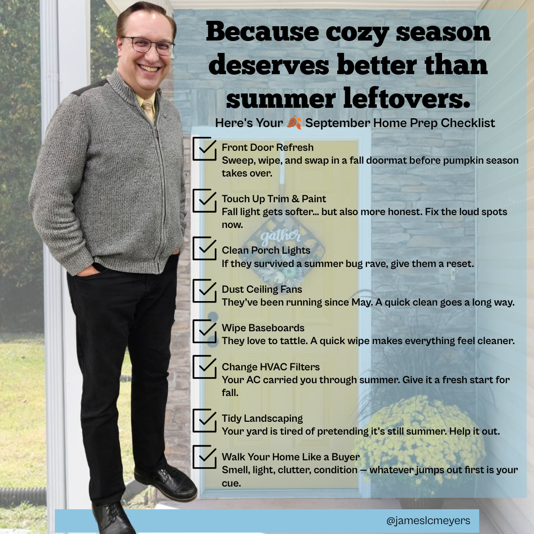 Because Cozy Season Deserves Better Than Summer Leftovers: Here’s Your September Home Prep Checklist